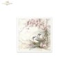 akwarela, ptaki, dzwonki, kwiaty jabłoni, wiosna, Wielkanoc, vintage*watercolor, birds, bluebells, apple blossoms, spring, Easter, vintage